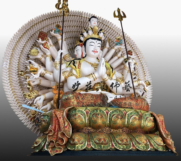 千手千眼觀世音菩薩的形象特征