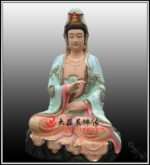 彩繪三十三觀音之琉璃觀音