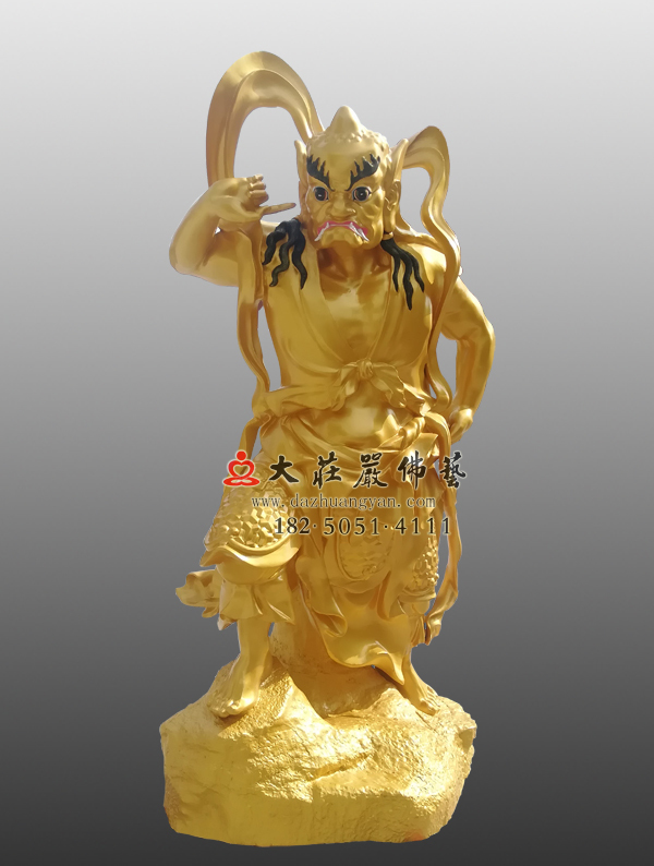 魁星踢斗神像 魁星踢斗神像